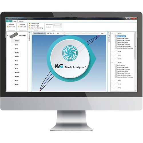 Software di analisi - WM | Blade Analyzer - WENZEL Group - di misura / di creazione / di processo