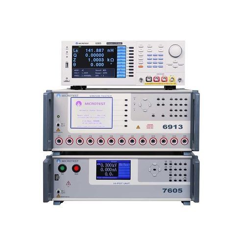 Tester per avvolgimento statorico - MT-6913 - Microtest Corporation - della resistenza di isolamento / di perdita / corrente di cortocircuito
