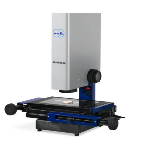 Macchina di misura a coordinate ad azionamento manuale - EasyScope®  - WERTH MESSTECHNIK - a collo di cigno / a sensore multiplo / ottica