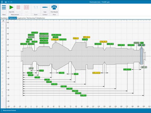 Software di analisi - Tolaris - JENOPTIK Industrial Metrology Germany GmbH - di interfaccia / di misura / per reportistica