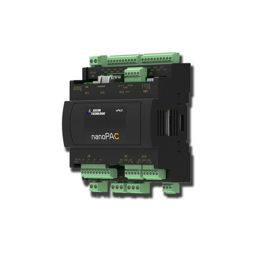 Programmable logic controller compatto - nP4 - ASCON TECNOLOGIC - ingressi digitali / uscite analogiche / uscite relè