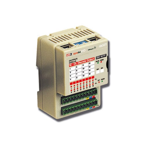 Modulo I/O digitale - DO-16TP - ASCON TECNOLOGIC - CANopen / 16 ingressi digitali / distribuito