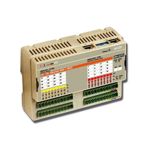 Modulo I/O digitale - DO-32TS - ASCON TECNOLOGIC - CANopen / a 32 I/O / su guida DIN