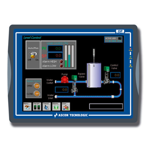 Pannello operatore con touch screen - OPMT 8150XE/N - ASCON TECNOLOGIC - ad incastro / 1024 x 768 / TFT LCD