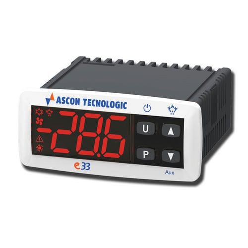 Controllore di temperatura digitale - E33 - ASCON TECNOLOGIC - IP65 / di riscaldamento / di refrigerazione