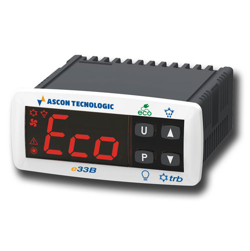 Controllore di temperatura digitale - E33B - ASCON TECNOLOGIC - programmabile / IP65 / di riscaldamento
