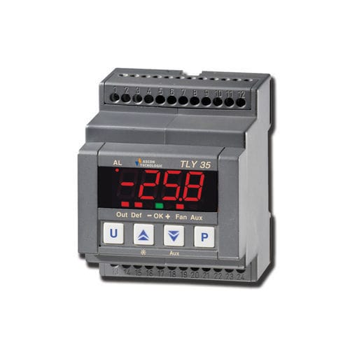 Controllore di temperatura digitale - TLY35 - ASCON TECNOLOGIC - con display LCD / programmabile / di riscaldamento