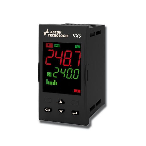 Regolatore di temperatura digitale - KX5 - ASCON TECNOLOGIC - con doppio display a LED / PID / programmabile