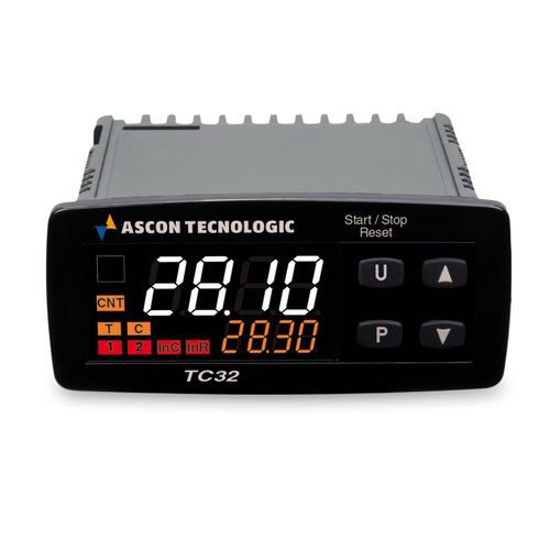 Indicatore e controllore digitale - TC32 - ASCON TECNOLOGIC - di potenza / di tempo / da montare su pannello