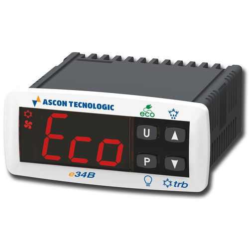 Controllore di temperatura di refrigerazione - E34B - ASCON TECNOLOGIC - con display LED / programmabile / IP65
