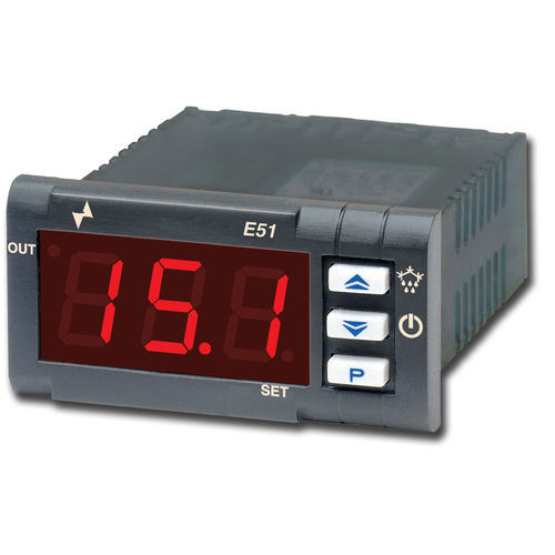 Controllore di temperatura con controllo di sbrinamento - E51 - ASCON TECNOLOGIC - con display LED / programmabile / per sistemi frigoriferi
