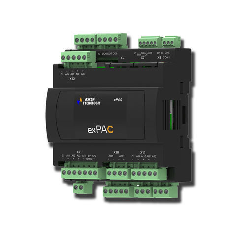 Modulo di estensione per relè - xP4 - ASCON TECNOLOGIC - I/O / con 8 uscite relè / ingressi digitali