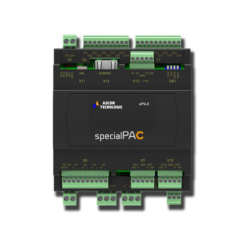 Programmable logic controller ingressi analogici - sP4 - ASCON TECNOLOGIC - ingressi digitali / uscite analogiche / uscite digitali