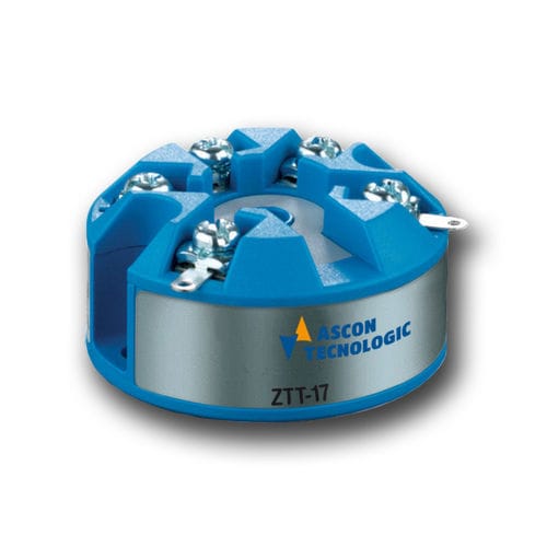 Trasmettitore di temperatura su testa di sonda - ZTT-17 - ASCON TECNOLOGIC - Pt100 / con termocoppia / universale