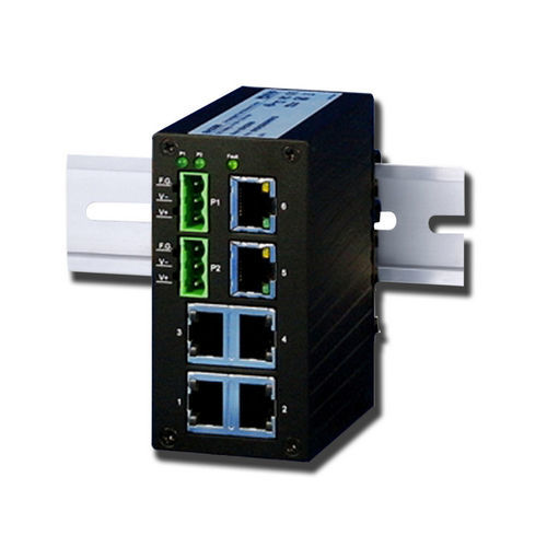 Switch Ethernet gestibile - APS2 ATOPEH series - ASCON TECNOLOGIC - 8 porte / 6 porte / su guida DIN