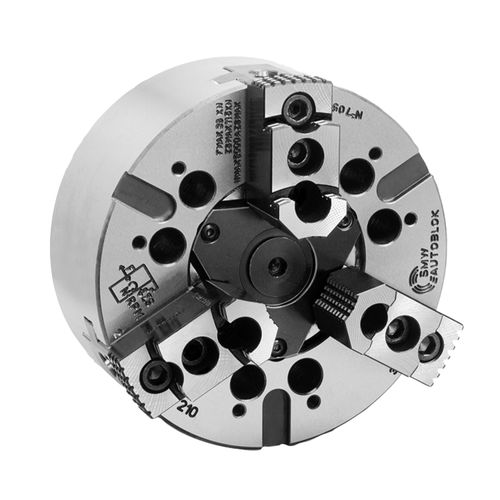 Mandrino automatico - AL series - SMW AUTOBLOK - 3 ganasce / a centro chiuso / per lavorazione