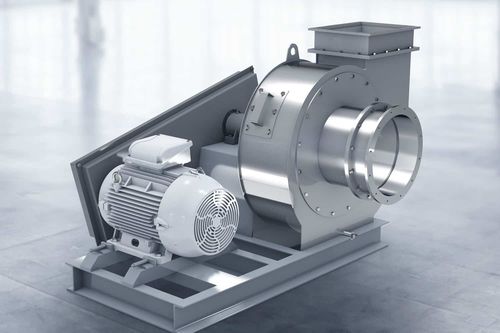 Ventilatore con trasmissione a cinghia - Pollrich GmbH - da terra / centrifugo / di estrazione
