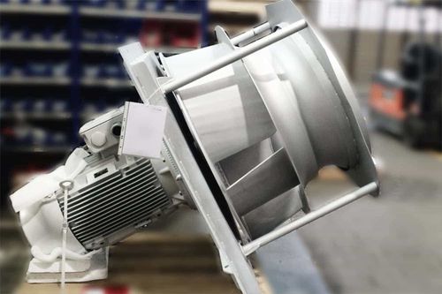 Ventilatore da parete - Pollrich GmbH - centrifugo / di estrazione / per essiccazione