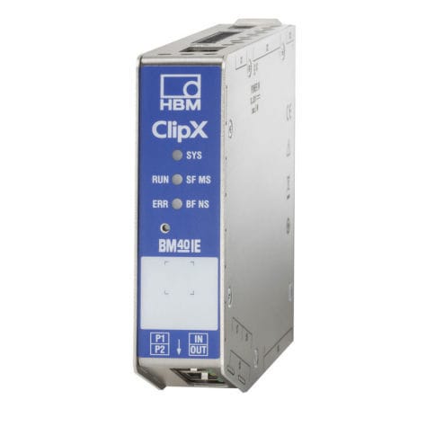 Condizionatore di segnale multivia - ClipX - HBM Test and Measurement - modulare / mono-via / su guida DIN