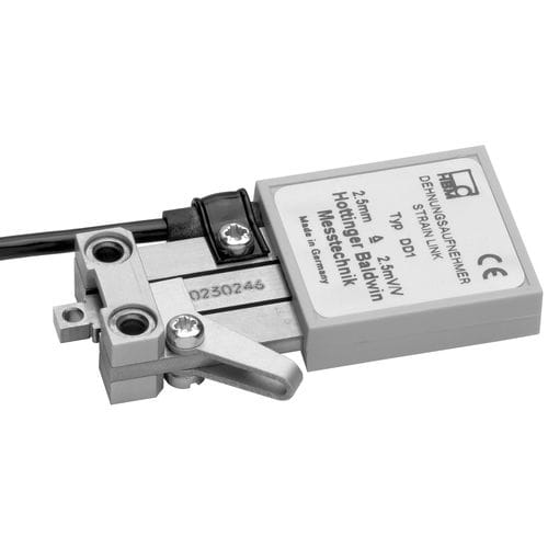 Sensore di deformazione a due viti - DD1 - HBM Test and Measurement - di alta precisione