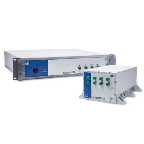 Interrogatore per sensore a fibra ottica per reticolo di Bragg - BraggMETER - HBM Test and Measurement - industriale