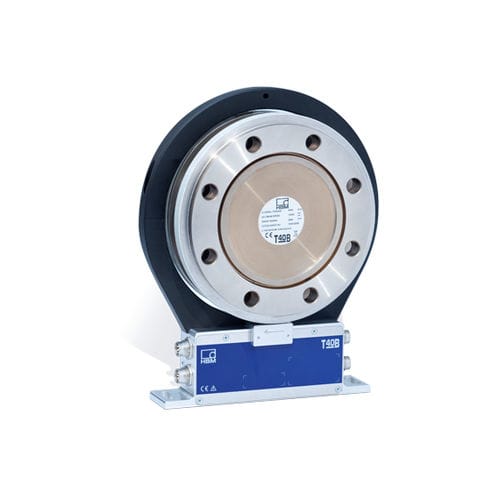 Trasduttore di coppia statico - T40B - HBM Test and Measurement - dinamico / con flangia / digitale