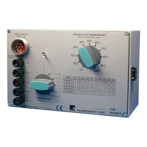 Calibratore di segnale - K3607  - HBM Test and Measurement - per amplificatore di estensimetro / di alta precisione / per calibratura di referenza