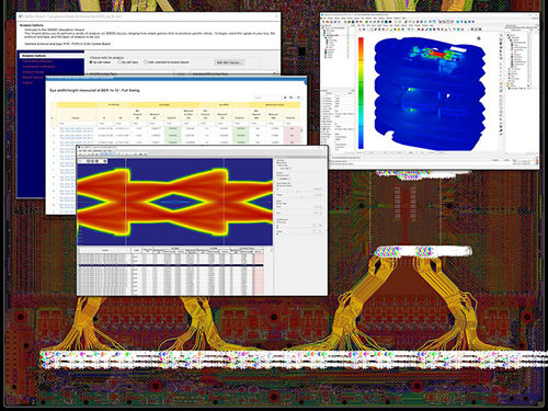 Software di analisi - HyperLynx® Signal Integrity - SIEMENS EDA - di interfaccia / di simulazione / di ingegneria