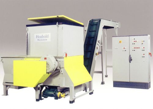 Trituratore monoalbero - HR series - HERBOLD Meckesheim - per cavi / per tubi