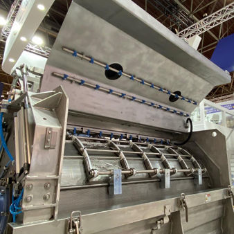 Essiccatore ad aria fredda - HERBOLD Meckesheim - centrifugo / continuo / per l'industria dell'imballaggio