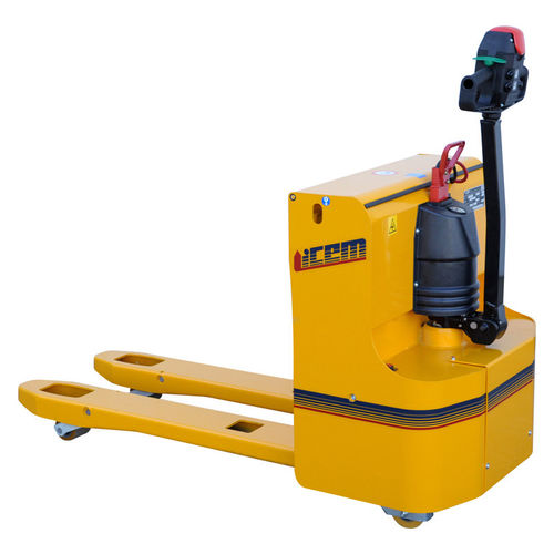 Transpallet elettrico - HF series - ICEM - a timone con guida da terra / multifunzione