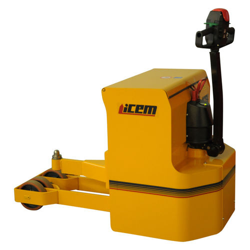 Trattore per rimorchio - TPT 25 ÷ 100 - ICEM - elettrico / a 3 ruote / a timone con guida da terra