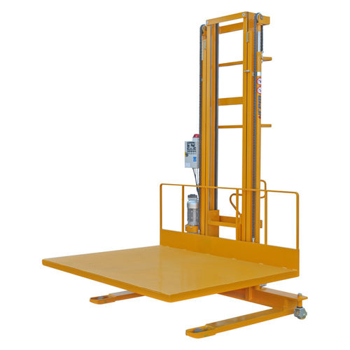 Accatastatore con piattaforma - STP series - ICEM - elettrico / idraulico / a timone con guida da terra