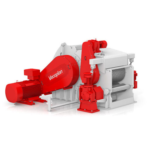 Mulino per biomassa - 45, 60, 85 series - Vecoplan - per legno / a tamburo / orizzontale