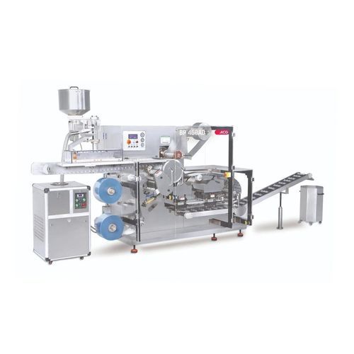 Macchina per imballaggio automatica - BP 450AD - ACG Worldwide - a moto continuo / in blister / per siringhe