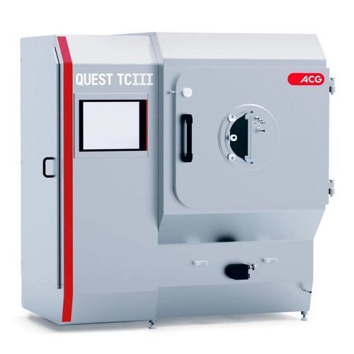 Spalmatrice da laboratorio - QUEST TC III - ACG Worldwide - completamente automatica / per applicazioni farmaceutiche / per farmaci