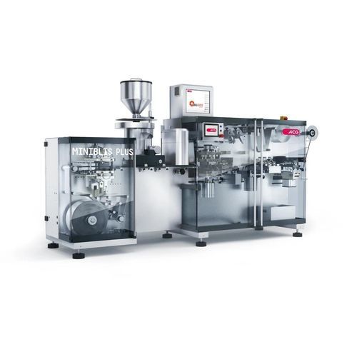 Macchina per imballaggio automatica - MINIBLIS PLUS - ACG Worldwide - in blister / compatta / per compresse