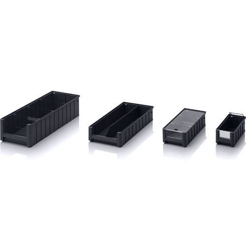 Cassetta in plastica - ESD RK series - AUER Packaging GmbH - di stoccaggio / impilabile / conduttrice