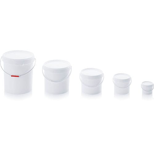 Secchio in plastica - ER series - AUER Packaging GmbH - rotondo / con coperchio / di qualità alimentare