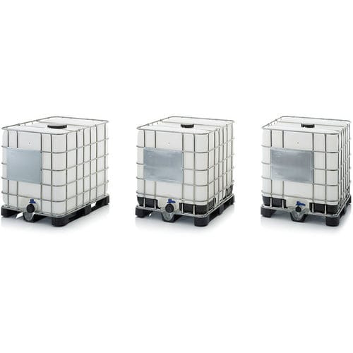 Contenitore IBC in HDPE - IBC 1000 K series - AUER Packaging GmbH - per liquidi / per prodotti pericolosi / di stoccaggio