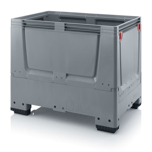 Cassa-pallet in HDPE - KLX G 1208 11 F - AUER Packaging GmbH - pieghevole / impilabile / ventilata