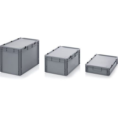Cassetta in plastica - ED series - AUER Packaging GmbH - di stoccaggio / da trasporto / per movimentazione