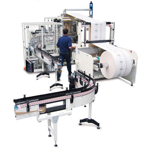 Macchina per imballaggio automatica - Matador PP - B&B - MAF GmbH & Co. KG - in pellicola / per carta / con carta