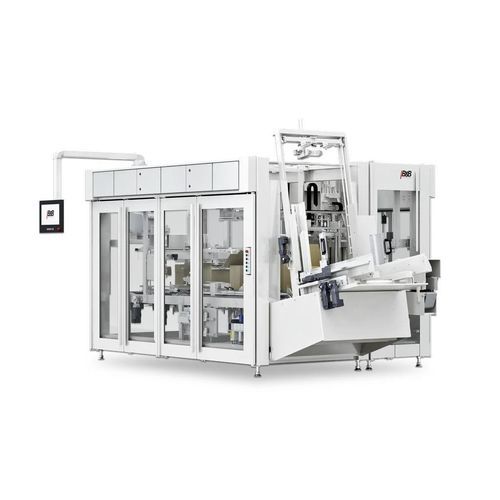Macchina per imballaggio automatica - Combimatic - B&B Verpackungstechnik GmbH - controllata da PLC / con pellicola piegata / compatta