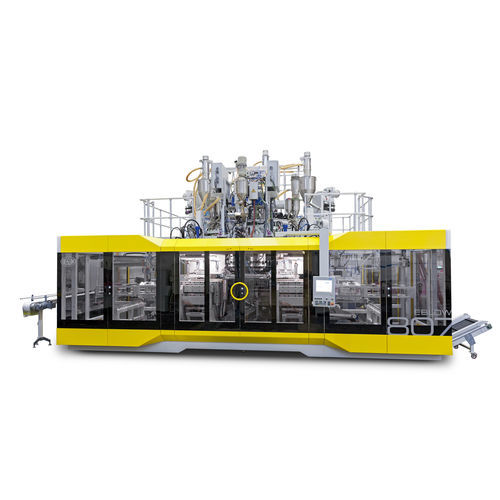 Macchina di soffiaggio di estrusione - BA 34.2 D - Bekum Maschinen Fabriken - per bottiglie / a doppia stazione / a stazione unica