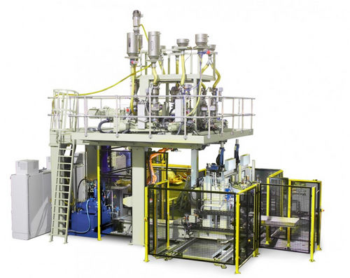 Macchina di soffiaggio di estrusione - BAR 10/D - Bekum Maschinen Fabriken - automatica / a doppia stazione / multistrato