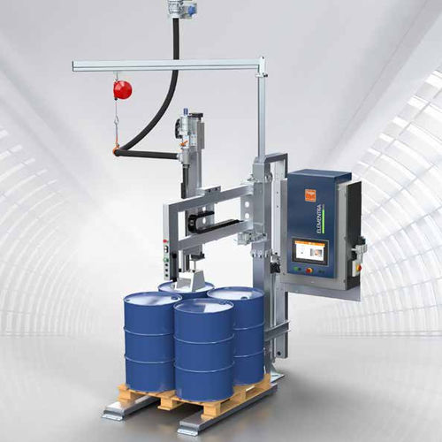 Riempitrice per fusti su pallet - ELEMENTRA® 16 - Feige Filling - semiautomatica / IBC / per liquidi