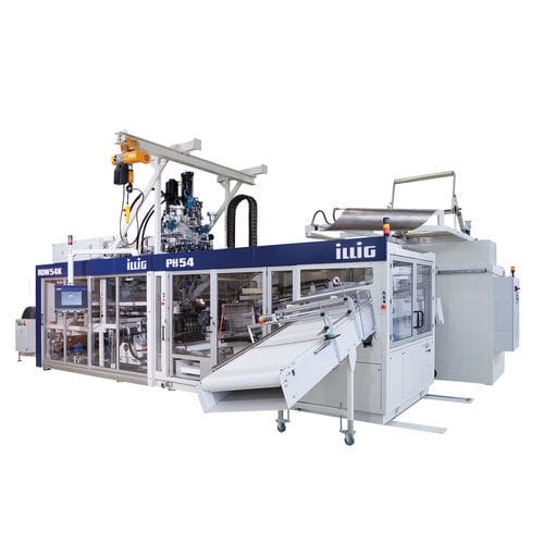Termoformatrice alimentata a rullo - IC-RDM 54Kc - ILLIG Maschinenbau GmbH & Co. KG - per produzione di bicchieri / automatica / industriale