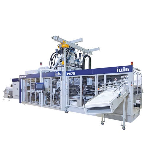 Termoformatrice alimentata a rullo - IC-RDM 75Kc - ILLIG Maschinenbau GmbH & Co. KG - per produzione di bicchieri / automatica