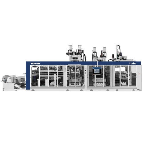 Termoformatrice alimentata a rullo - IC-RDK 90 - ILLIG Maschinenbau GmbH & Co. KG - per produzione di bicchieri / automatica